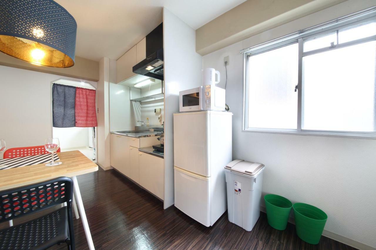 50m² 1 slaapkamer, 1 privé badkamer Appartement in Shinsaibashi Osaka Buitenkant foto